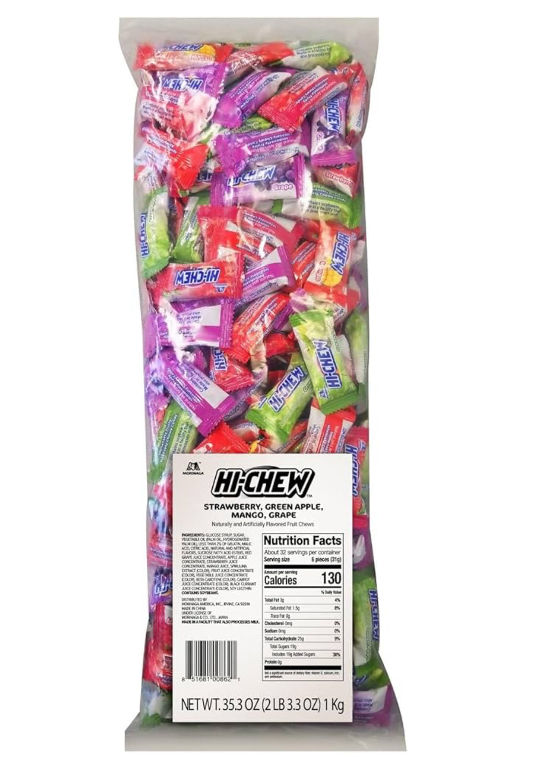 HI-CHEW Assorted Flavors 185pcs