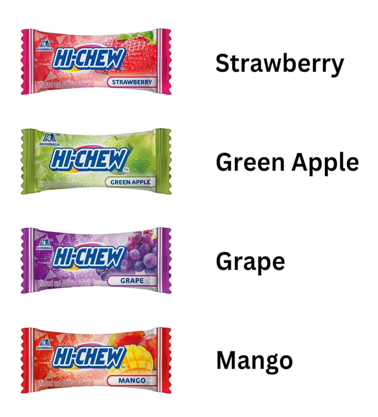 HI-CHEW Assorted Flavors 185pcs